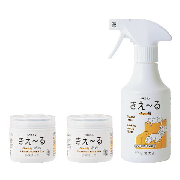 きえ～る きえ～る ペット用消臭セット