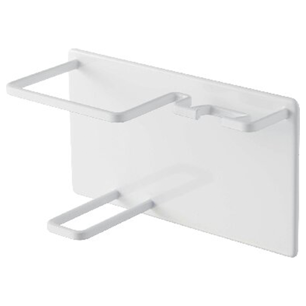 マグネットバスルームシェーバーフォーム・シェーバーホルダー(ホワイト)