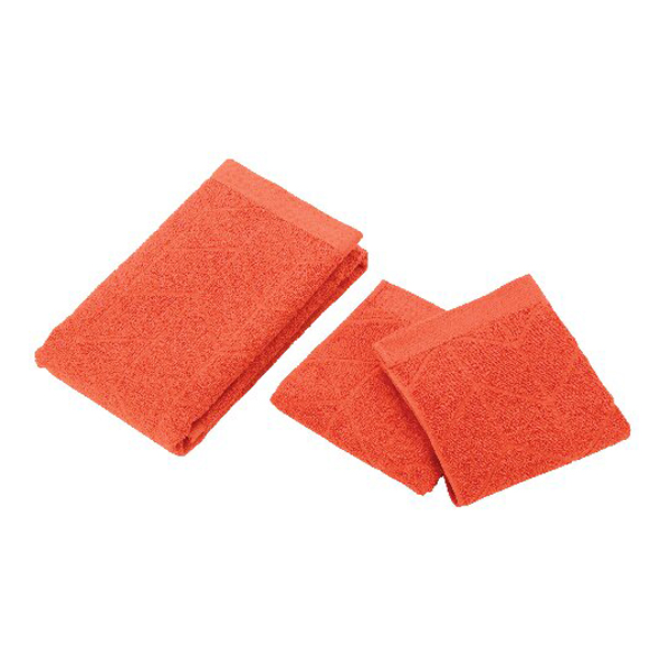 フェルガナコットン今治タオルセット(オレンジ)