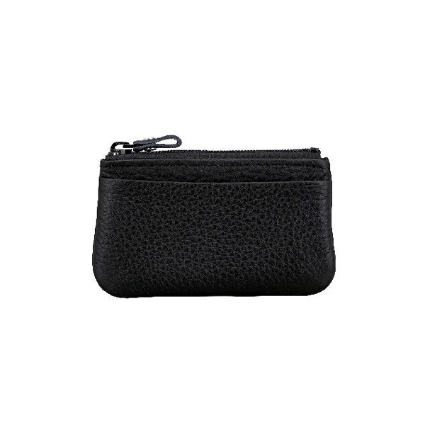 ファスナー小銭入れ(ブラック)