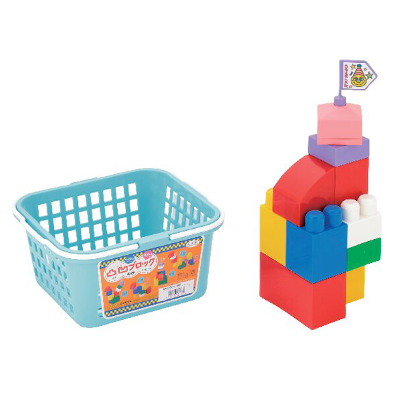 デコボコブロックミニ(ブルー)