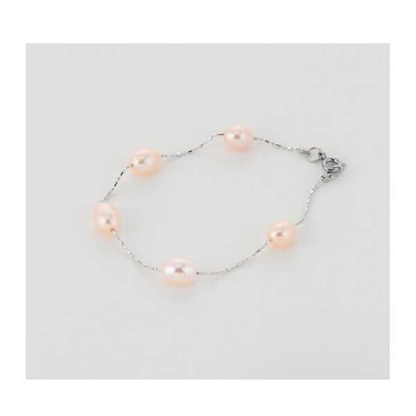 淡水パールブレスレット
