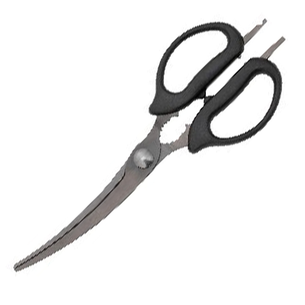 チタンコーティングカーブキッチン鋏