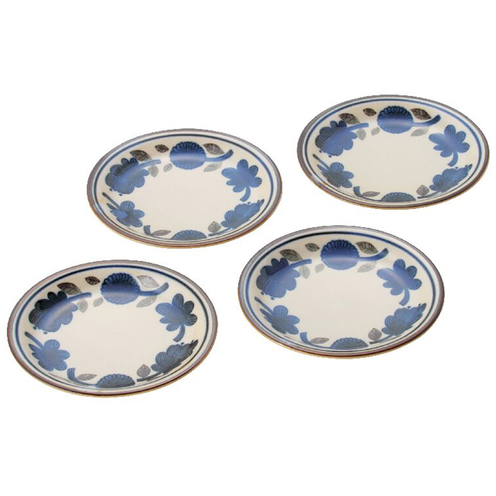 ガーデン プレート4枚セット