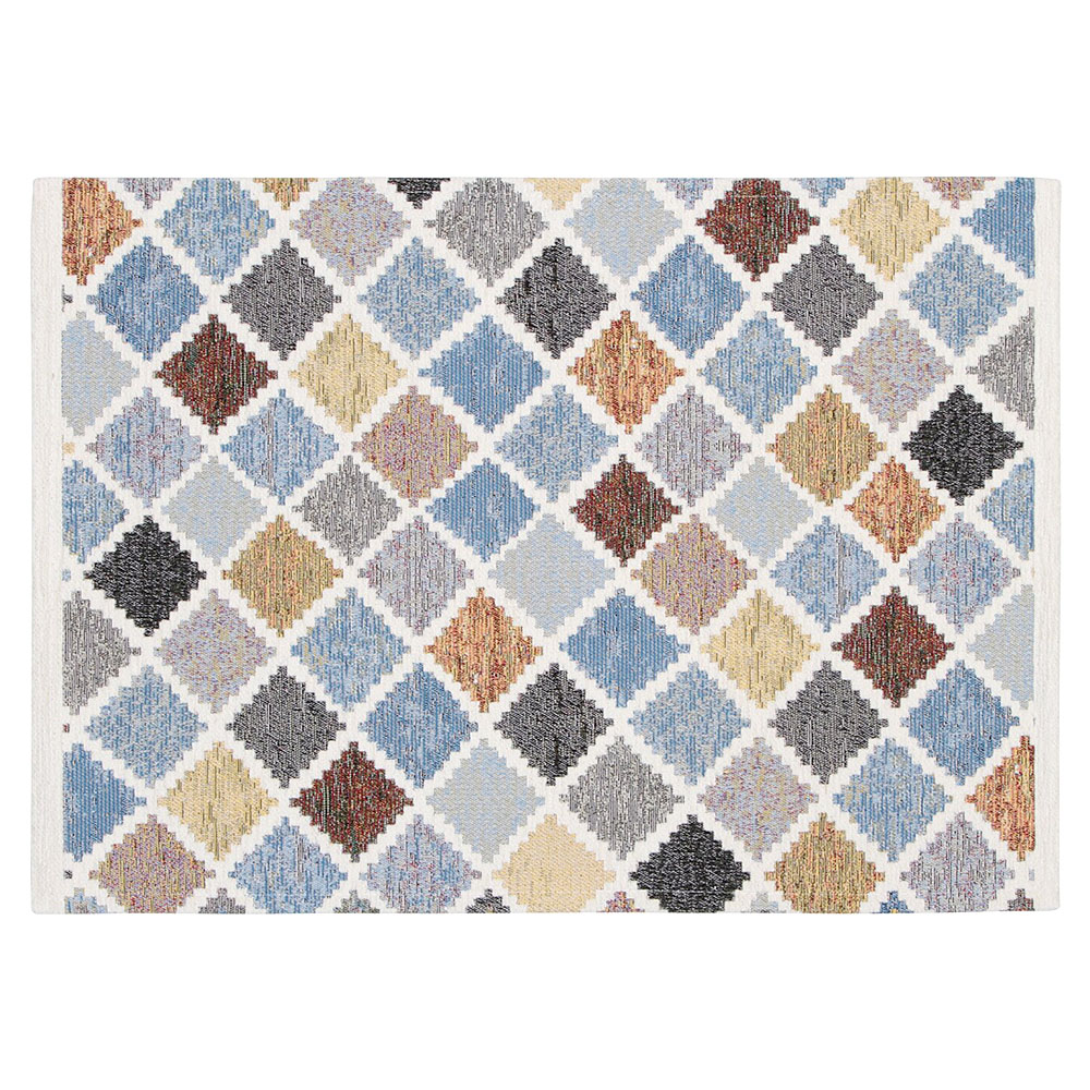 シェニールマット(タイル調)