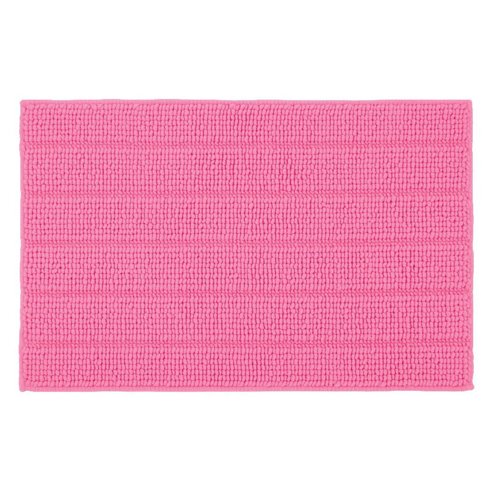 ドットバスマット(ピンク)