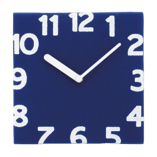 フェルトクロック(ネイビー)