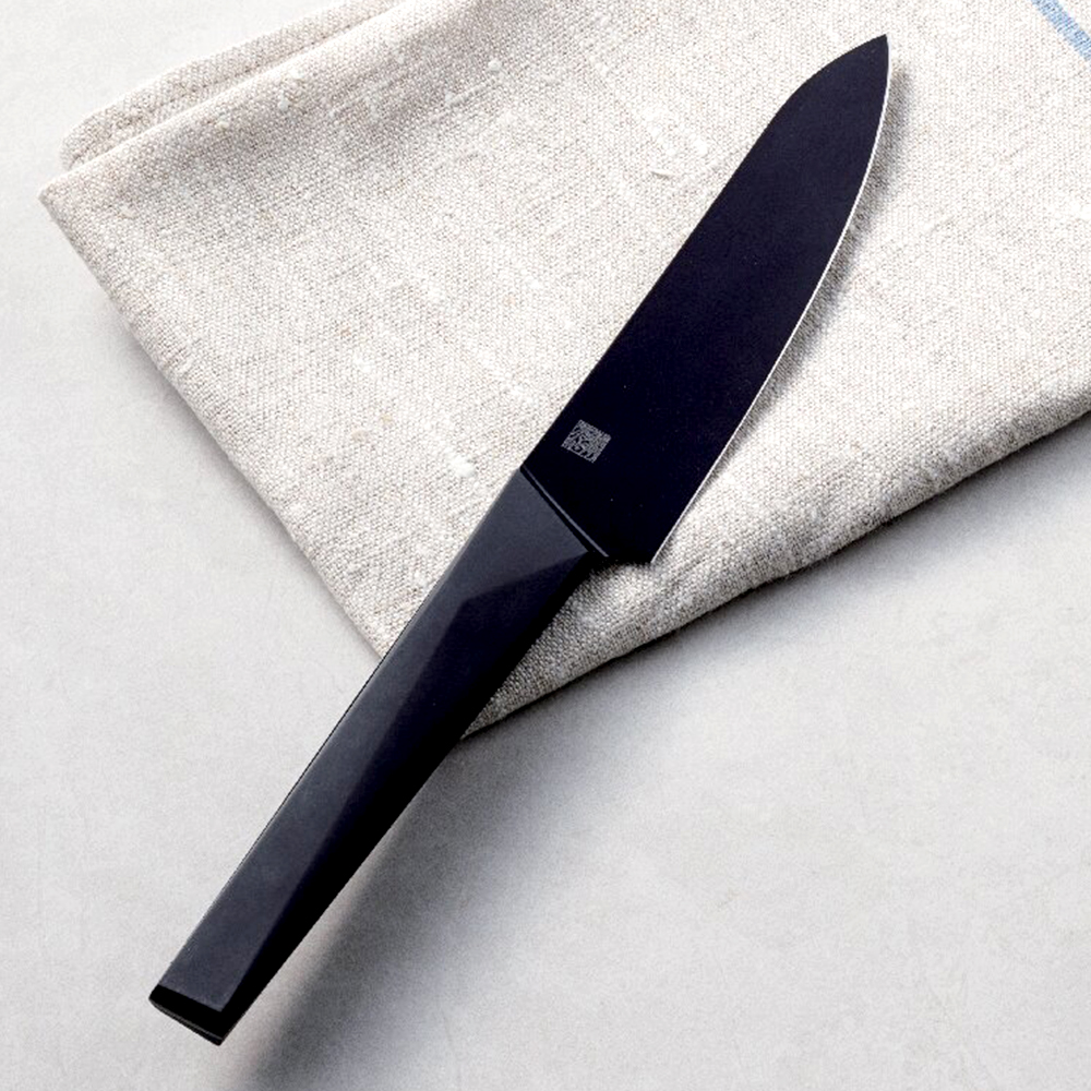 濃州孫六作 ブラックペティーナイフ