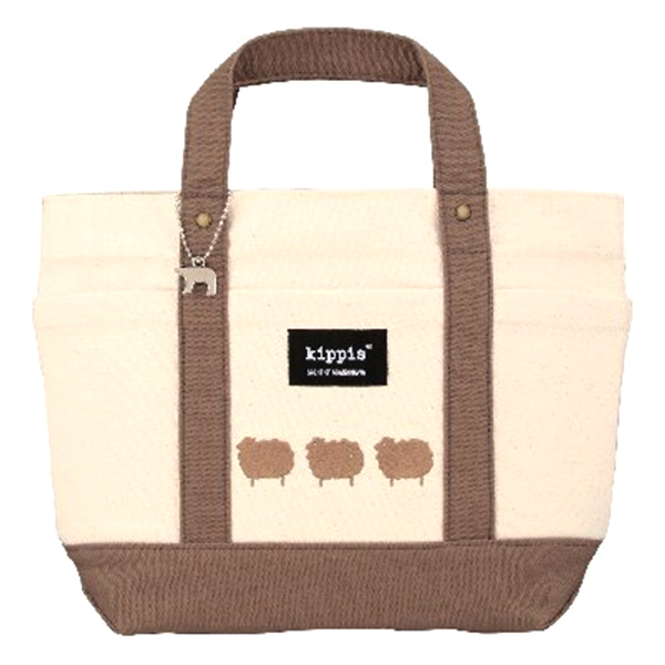 キッピス 8ポケットバッグ(ダークベージュ)