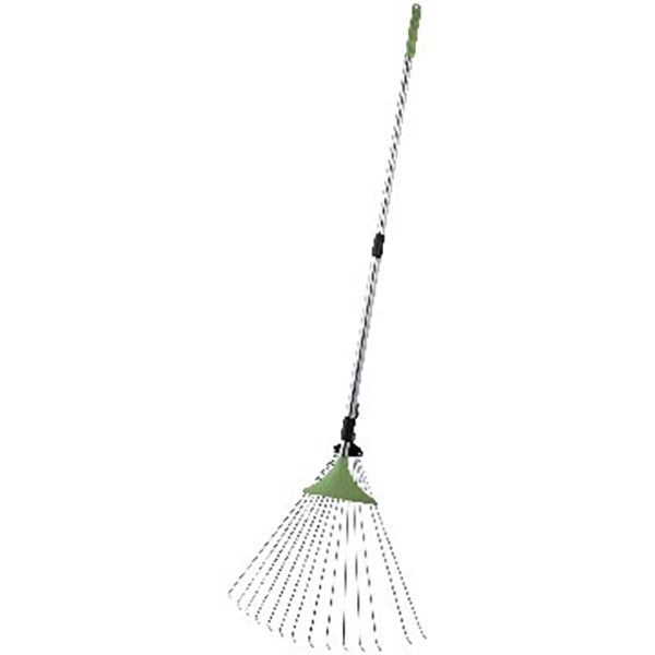 伸縮式ガーデンレーキ