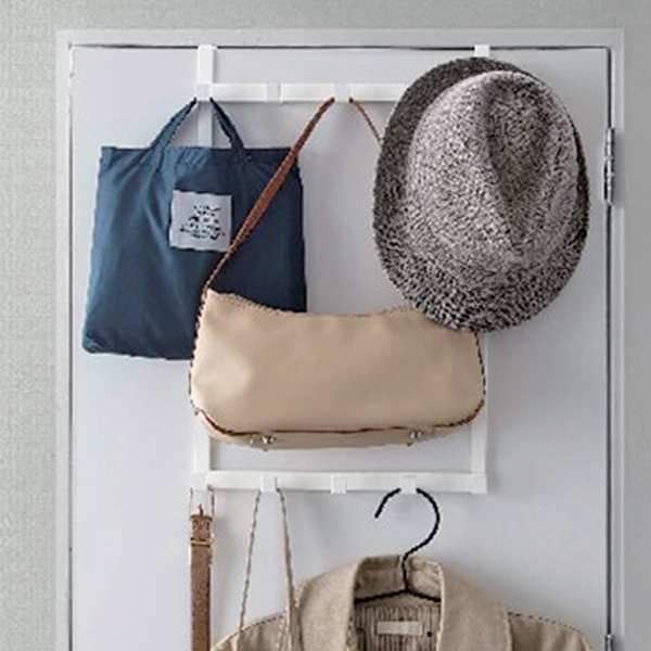 高さ調節ドアハンガー (ホワイト)