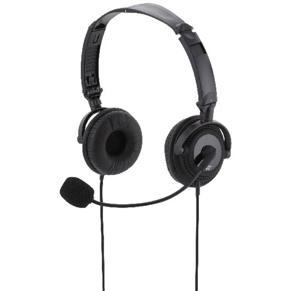 USBヘッドセット(両耳オーバーヘッド)