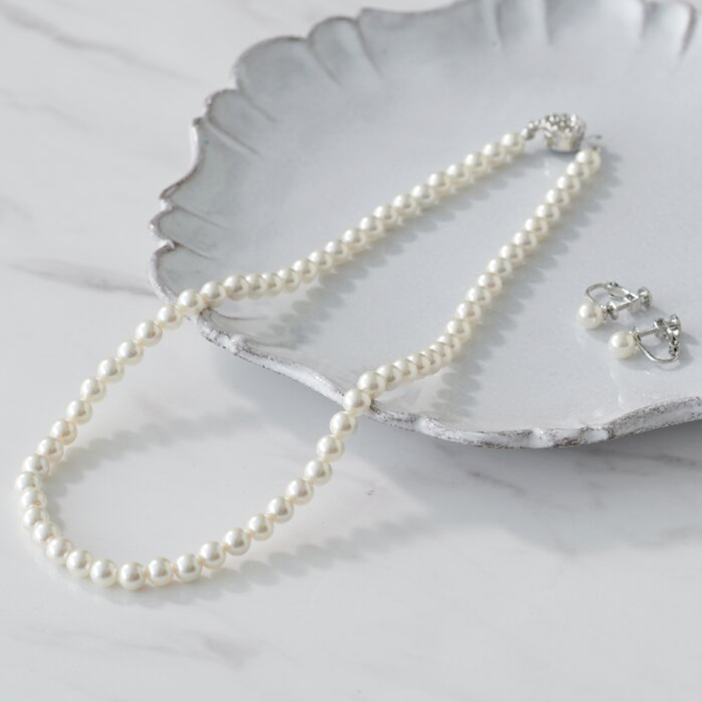 人工パールセット(ホワイト)