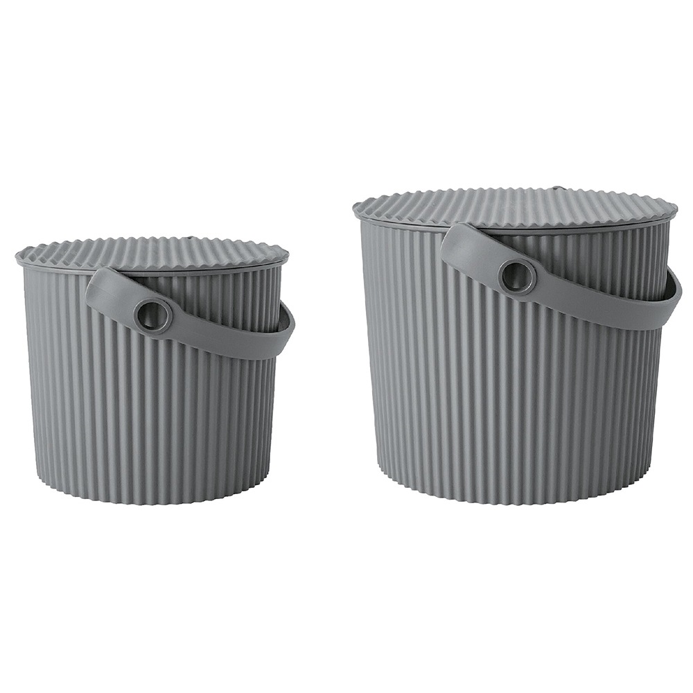 オムニウッティ バケツ ミニ・Sセット(グレー)