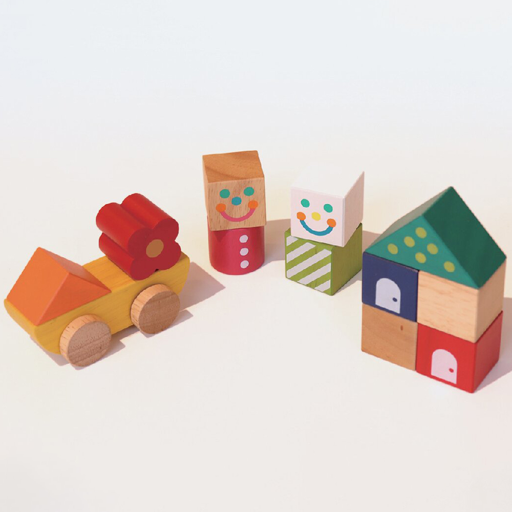 ジェニ カラーつみき12ピース