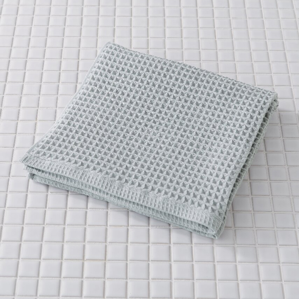 今治 ワッフルソフト バスタオル(グレー)