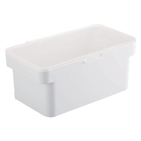 密閉ペットフードストッカー 1.5kg 計量カップ付(ホワイト)