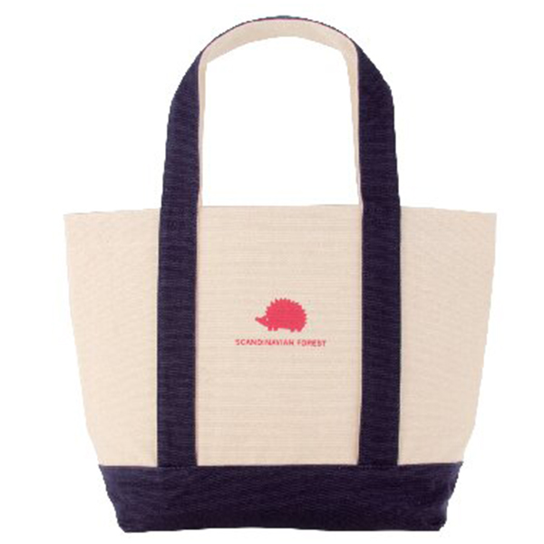 スカンジナビアンフォレスト ミニトートバッグ(ネイビー)