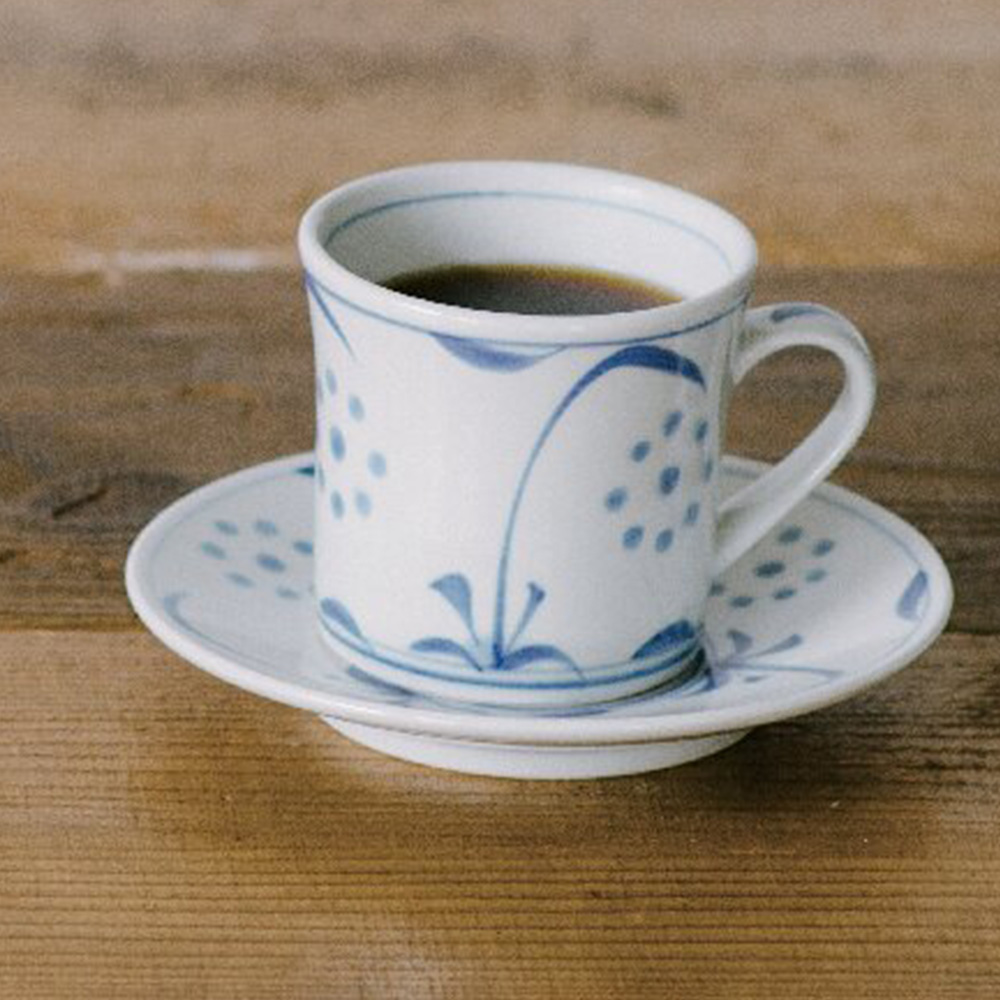 砥部焼 呉須アメリカンコーヒー(太陽)