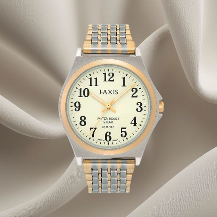 メンズウオッチ(ゴールド色/シルバー色)