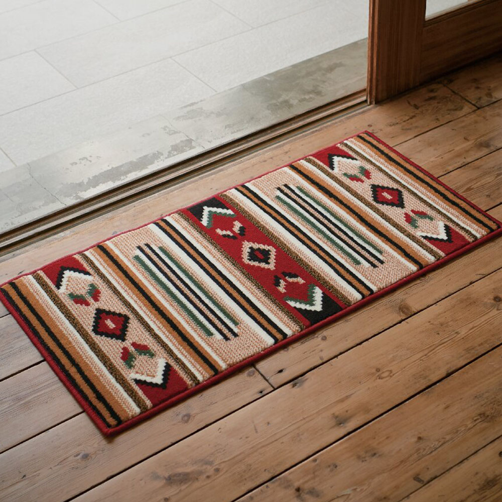 ウィルトン織キリム柄マット