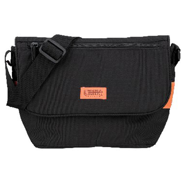 ユニバーサルオーバーオール フラップミニショルダー(ブラック)