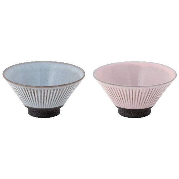 美濃焼  飯碗ペア(春)