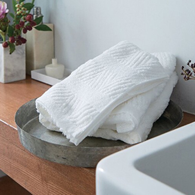 今治 綾 ジャカードバスタオル・フェイスタオルセット