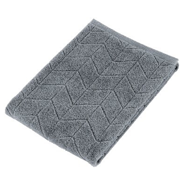 フェルガナコットン今治バスタオル(グレー)