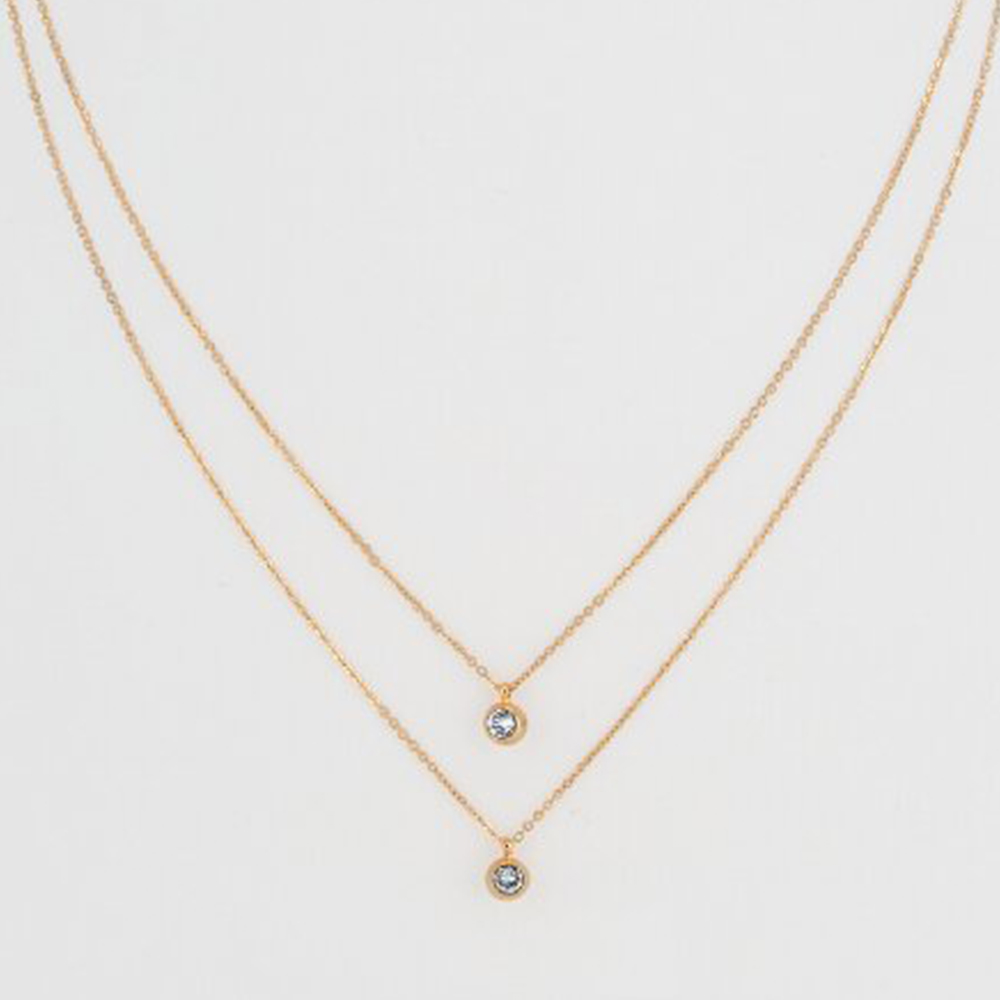 ジョルジュ レッシュ 2連ネックレス