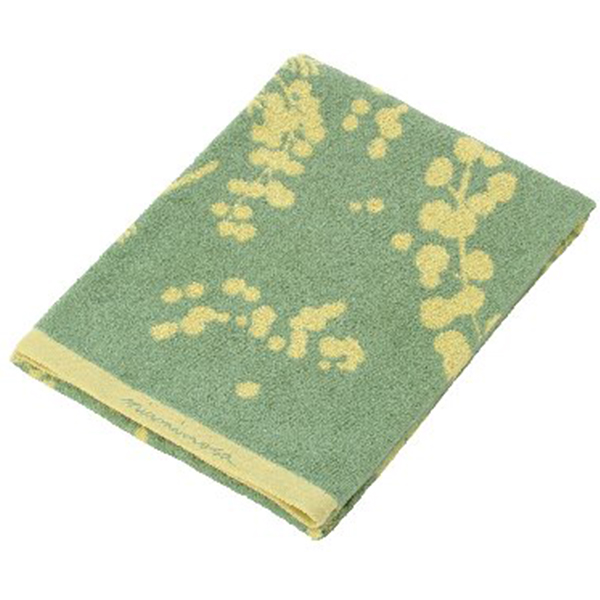 ミアミモザ 今治タオル バスタオル (グリーン)