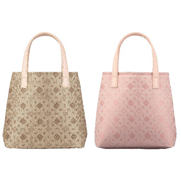 クレアトラベラー ミニトートセット(ゴールド色・ピンク)
