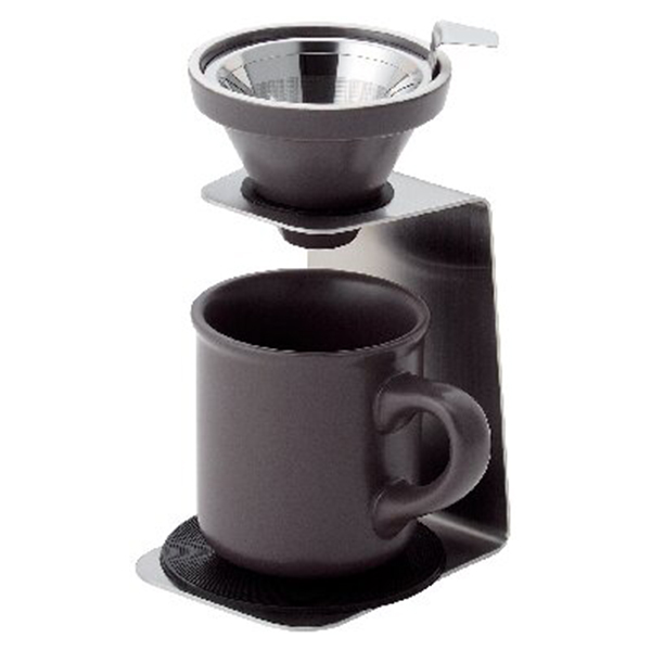 ブリューコーヒー 1人用ドリッパー(グレー)