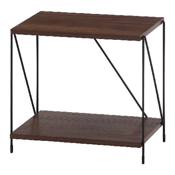 ワイヤーラック2段(ブラウン)