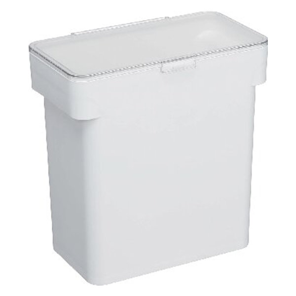 密閉袋ごとペットフｰドストッカー 3kg (ホワイト)