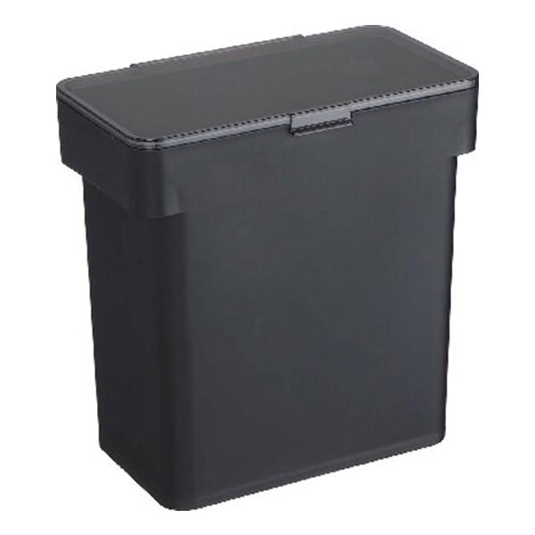 密閉袋ごとペットフｰドストッカｰ 3kg (ブラック)