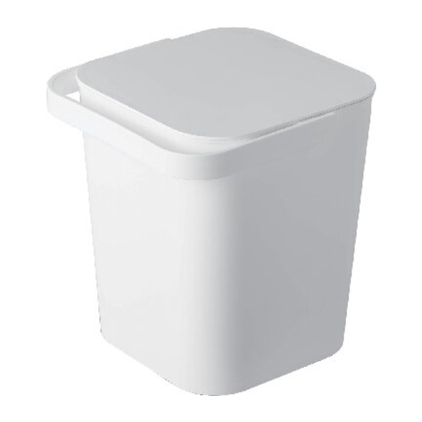 フタ付バケツ 12L(ホワイト)