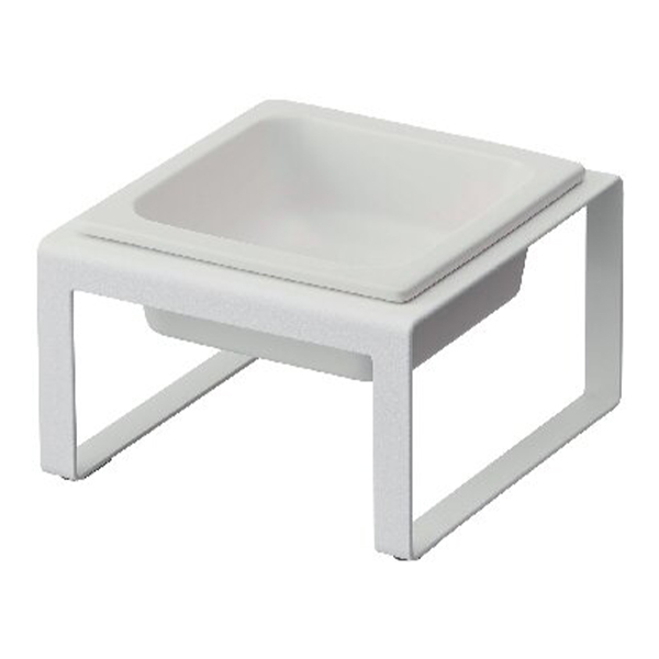 ペットフｰドボウルスタンド トｰル(ホワイト)