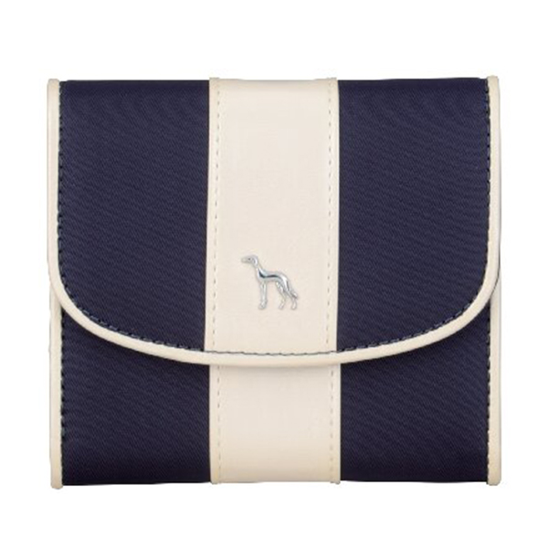 アダバット 三つ折り財布(ネイビー)