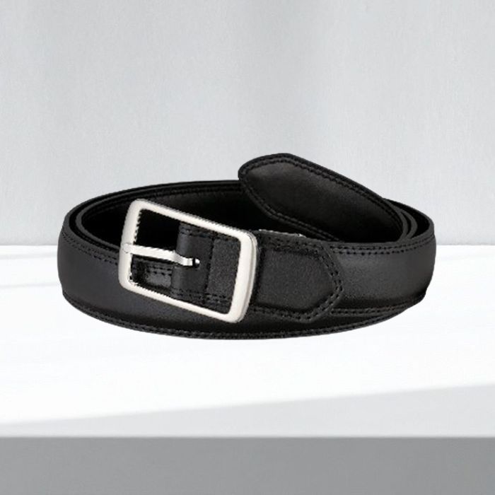 ニコル ピン式ビジネスベルト(ブラック)