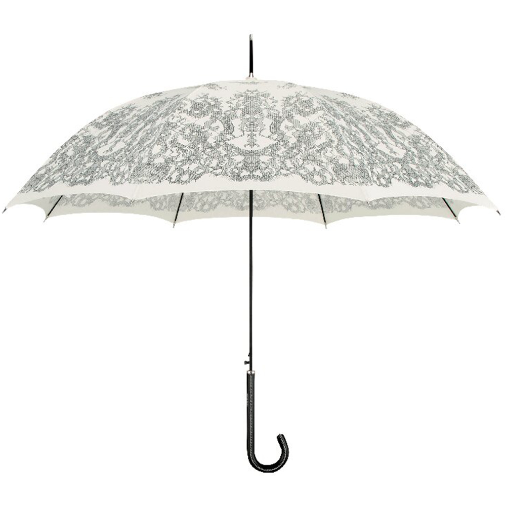 ケンショウ・アベ レースプリントワンタッチ傘(ホワイト)