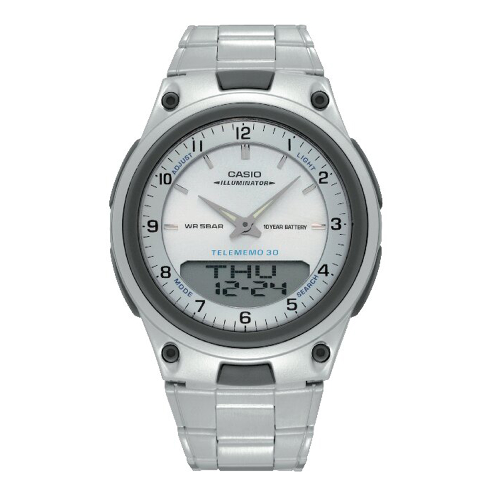 カシオ テレメモ搭載防水ウオッチ