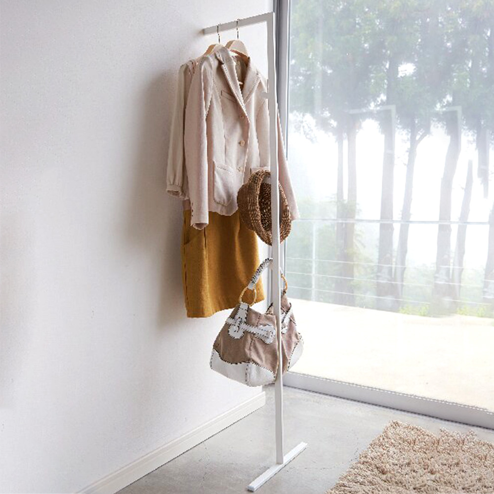 スリムコートハンガー(ホワイト)