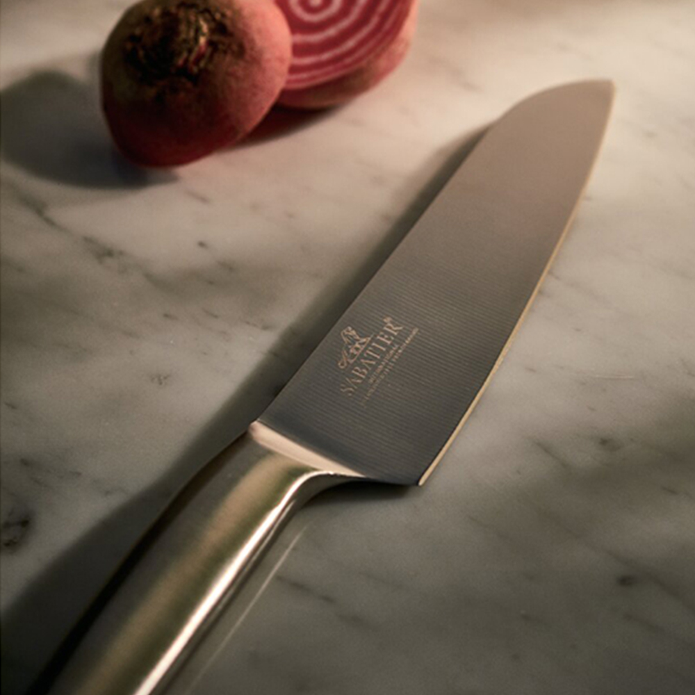 サバティエ ステンレス三徳包丁