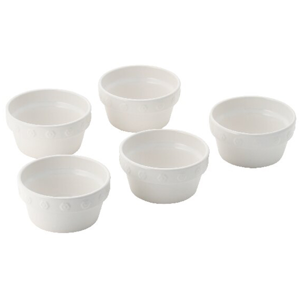 デイジー スタックボウル5個組(ホワイト)