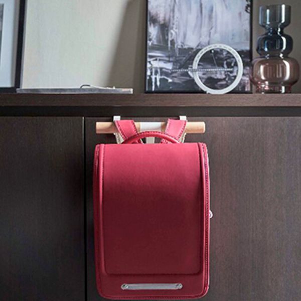 下駄箱扉ランドセル・リュックハンガー(ナチュラル)