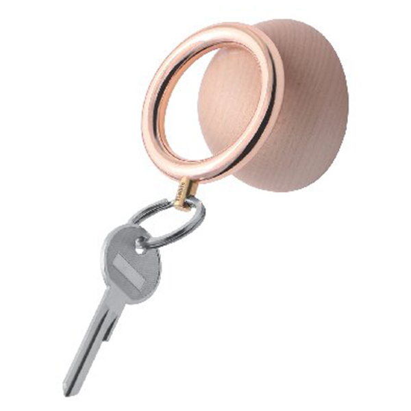 ティンブレ キーホルダー ワッカ(メープル/ゴールド)