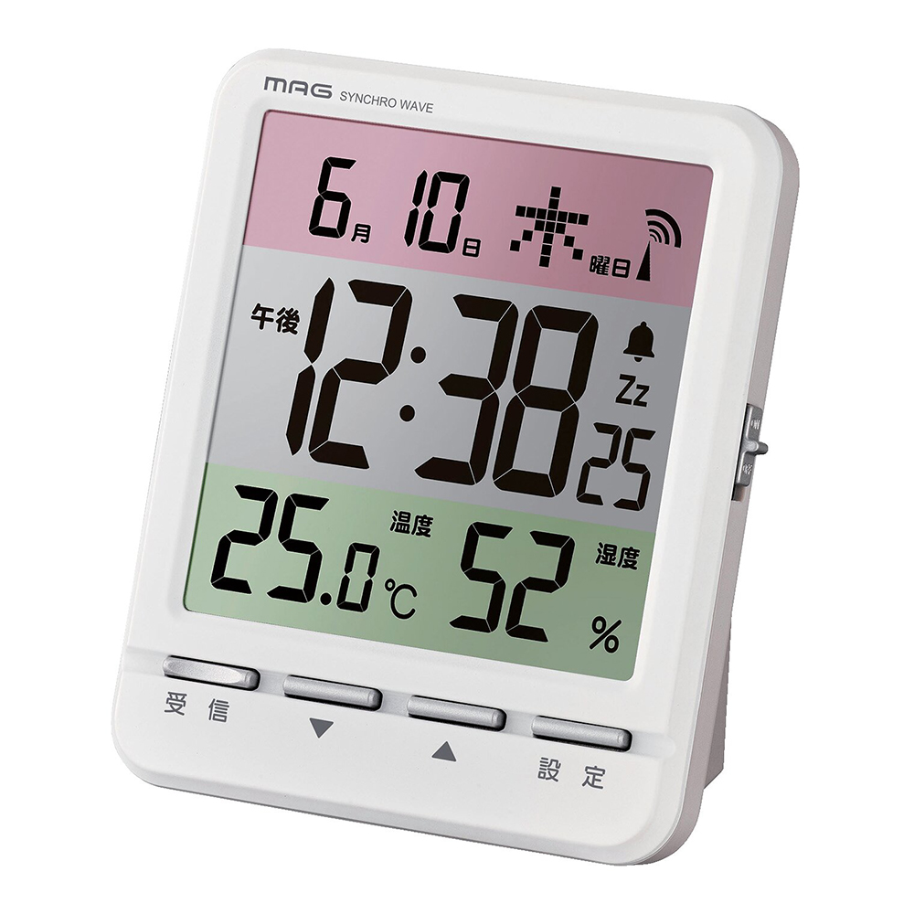 電波目覚まし時計 スペクトル