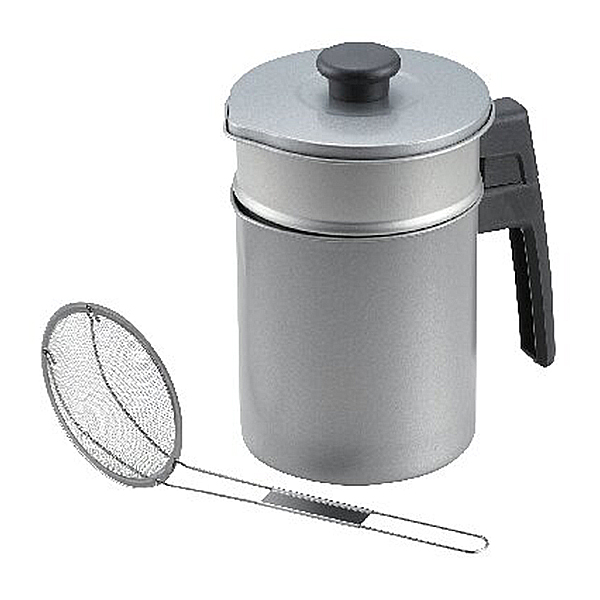 オイルポット1．2L(カス揚げ付)