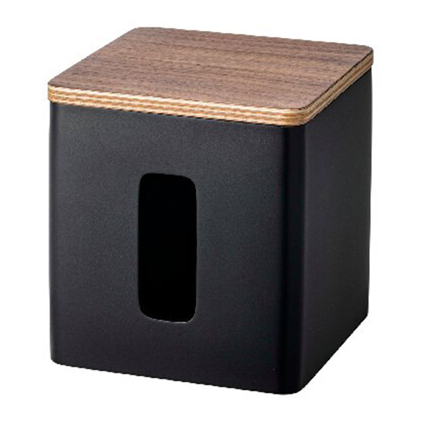 ティッシュ&トイレットペｰパｰケｰス(ブラウン)